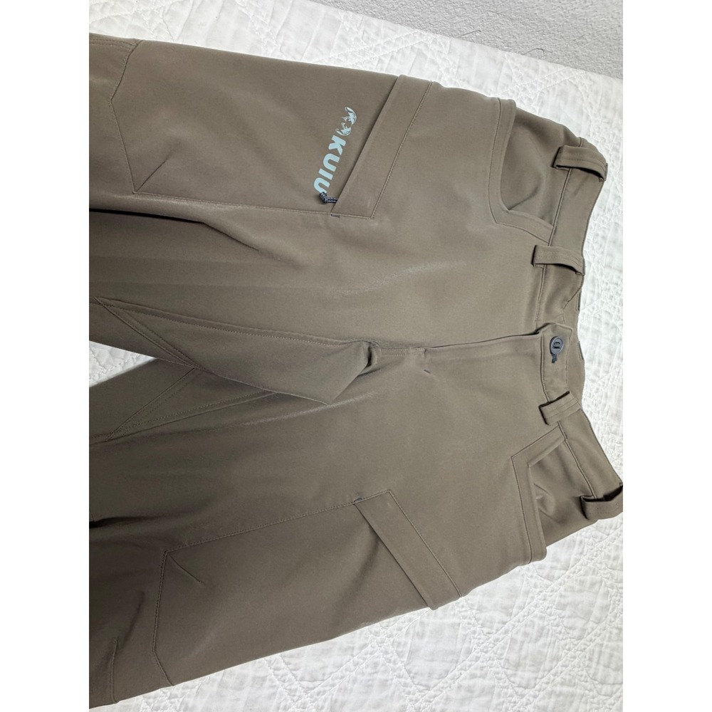KUIU Attack Pants Mens 34S Brown Hunting Hiking Technical Primeflex DWR - Picture 5 of 12